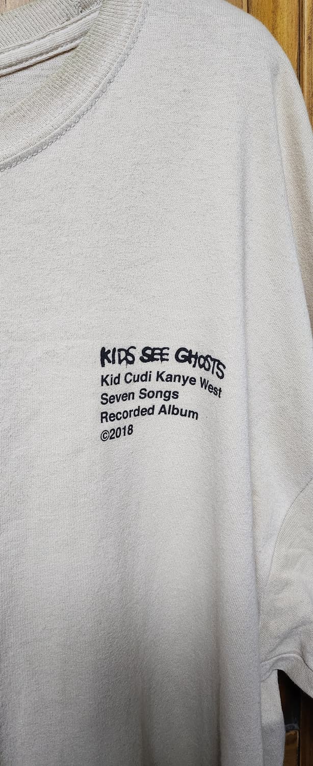 [XL] 칸예 키드 커디 키즈 시 고스트 머천 KIDS SEE GHOST 상품이미지2