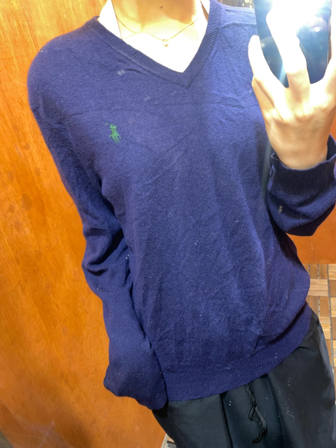 (L) POLO 폴로 랄프로렌 브이넥 니트 상품이미지2