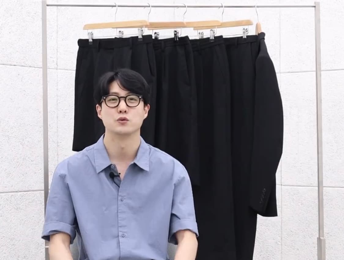 [S] 코스 앵글 포켓 코튼 반팔 셔츠 상품이미지7