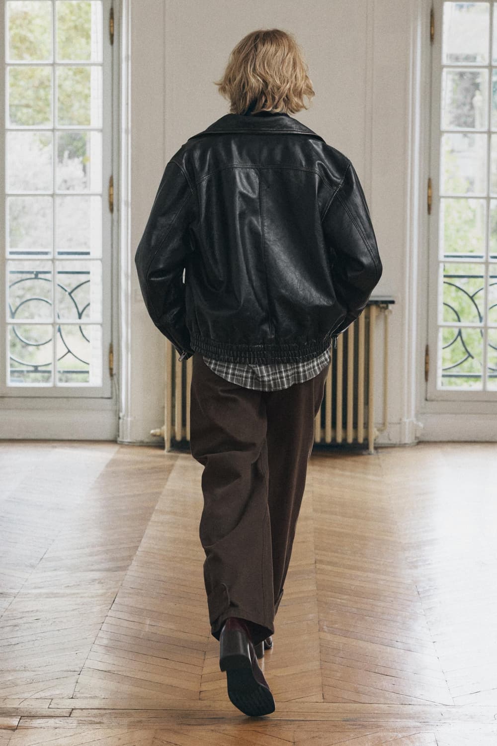 자라 레더 컬렉션 메인 가죽 자켓 상품이미지3