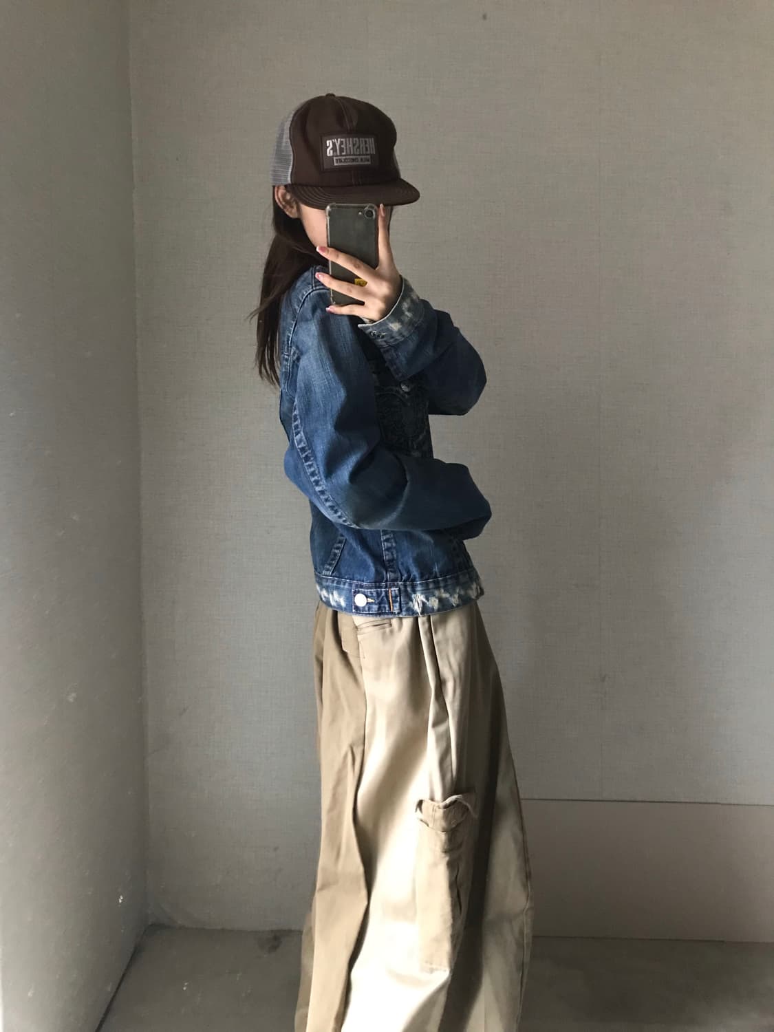 트루릴리젼 데미지디테일 데님자켓 상품이미지4