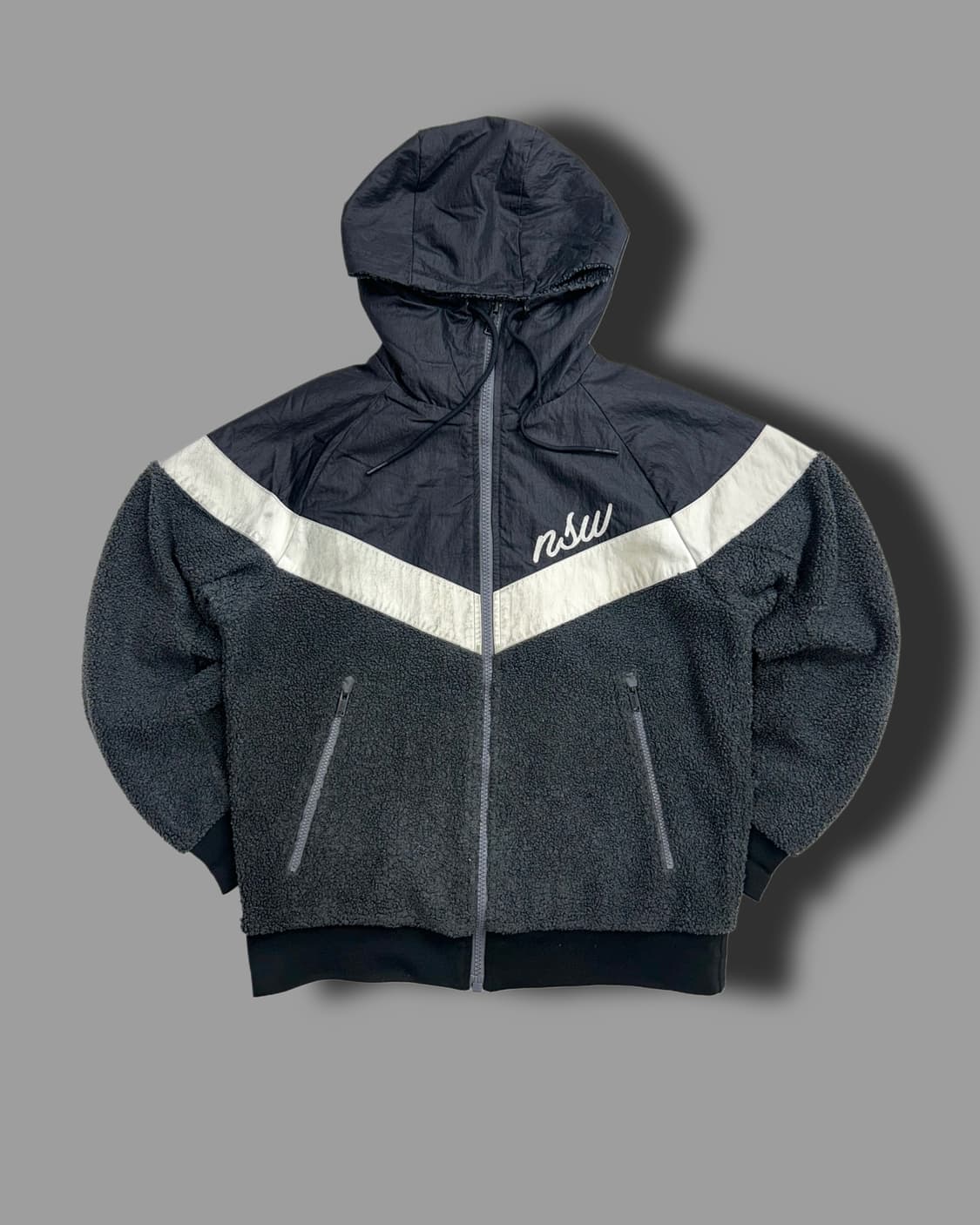 나이키 NSW 쉐르파 플리스 자켓 M 상품이미지4