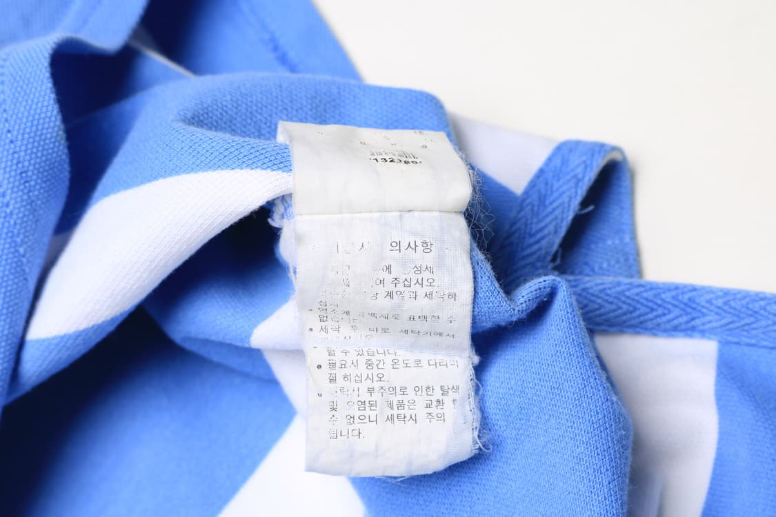 [여성 M] 폴로 랄프로렌 스트라이프 반팔 럭비셔츠 상품이미지5