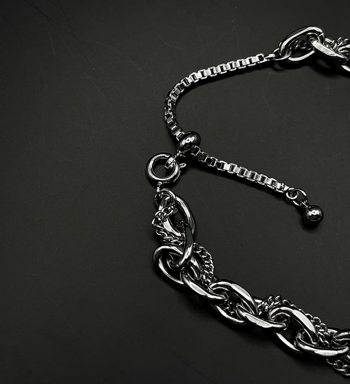 pcr053 Black heart bracelet 상품이미지5