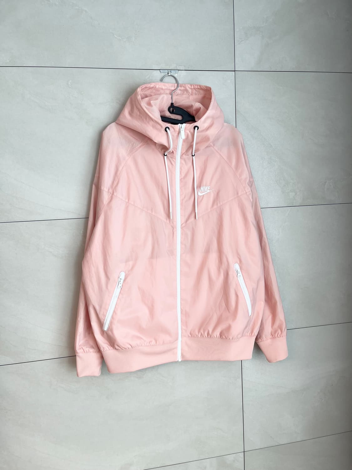 나이키 윈드러너 바람막이 핑크오렌지 [M] 상품이미지2