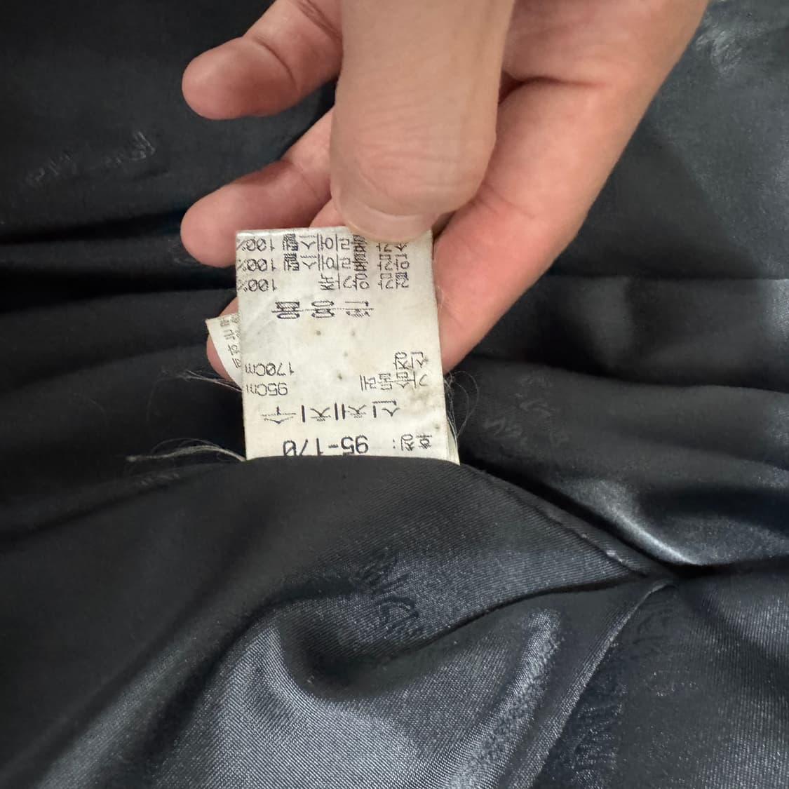 90s 양가죽 봄버 A-2 타입 95사이즈  상품이미지4