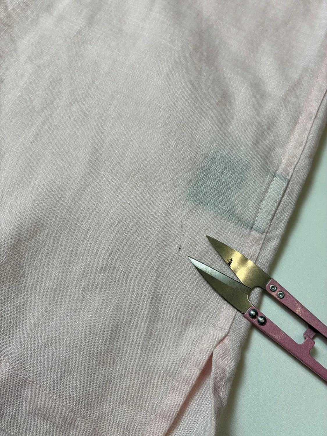 타미힐피거 00's 포켓 린넨 반팔 셔츠 PN9174 상품이미지5