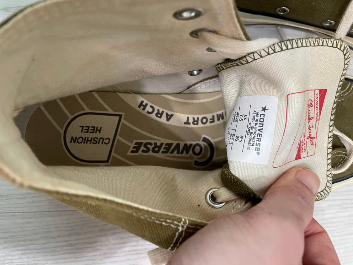 (260) 컨버스 어딕트 하이 올리브 상품이미지4