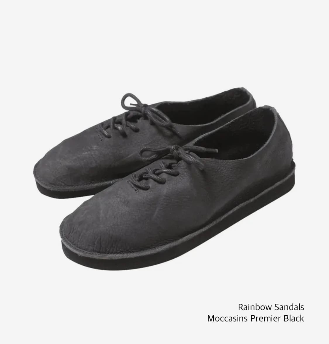 Rainbow Sandals 모카신 프리미어 블랙 상품이미지2