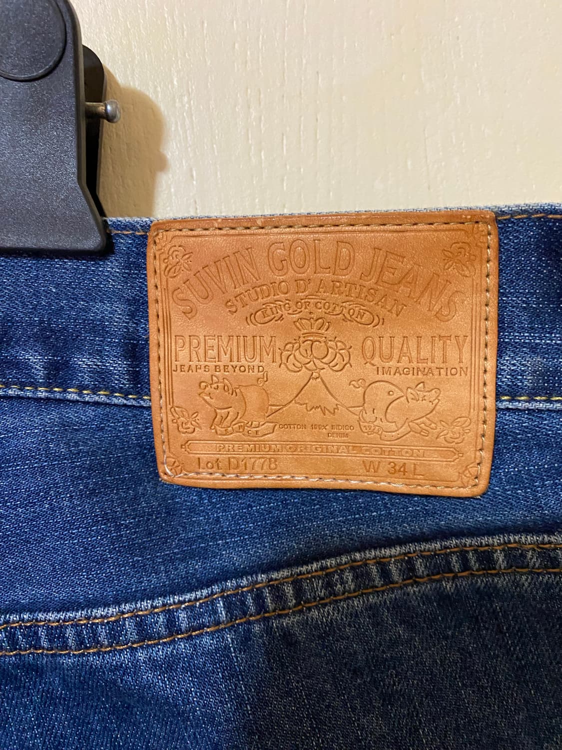 STUDIO DARTISAN 셀비지 청바지 상품이미지10