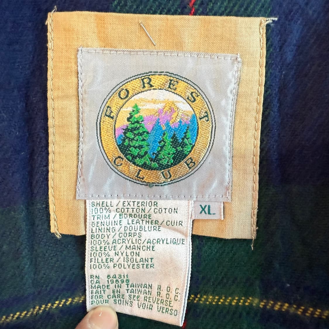 빈티지 베이지 초어자켓 상품이미지4