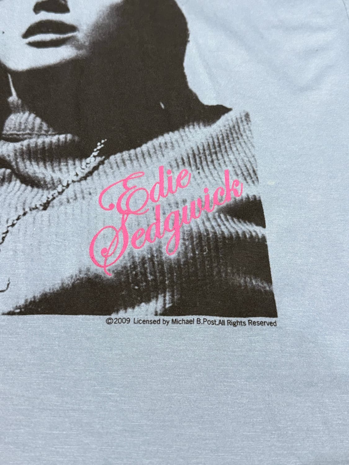 2009 히스테릭 글래머x앤디 워홀 이디 세지윅 롱슬리브 티셔츠 상품이미지3