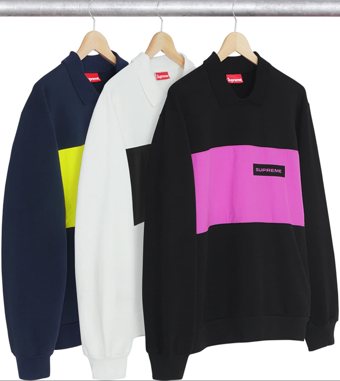 (L)슈프림 폴로 크루넥 스웻셔츠 맨투맨 상품이미지9