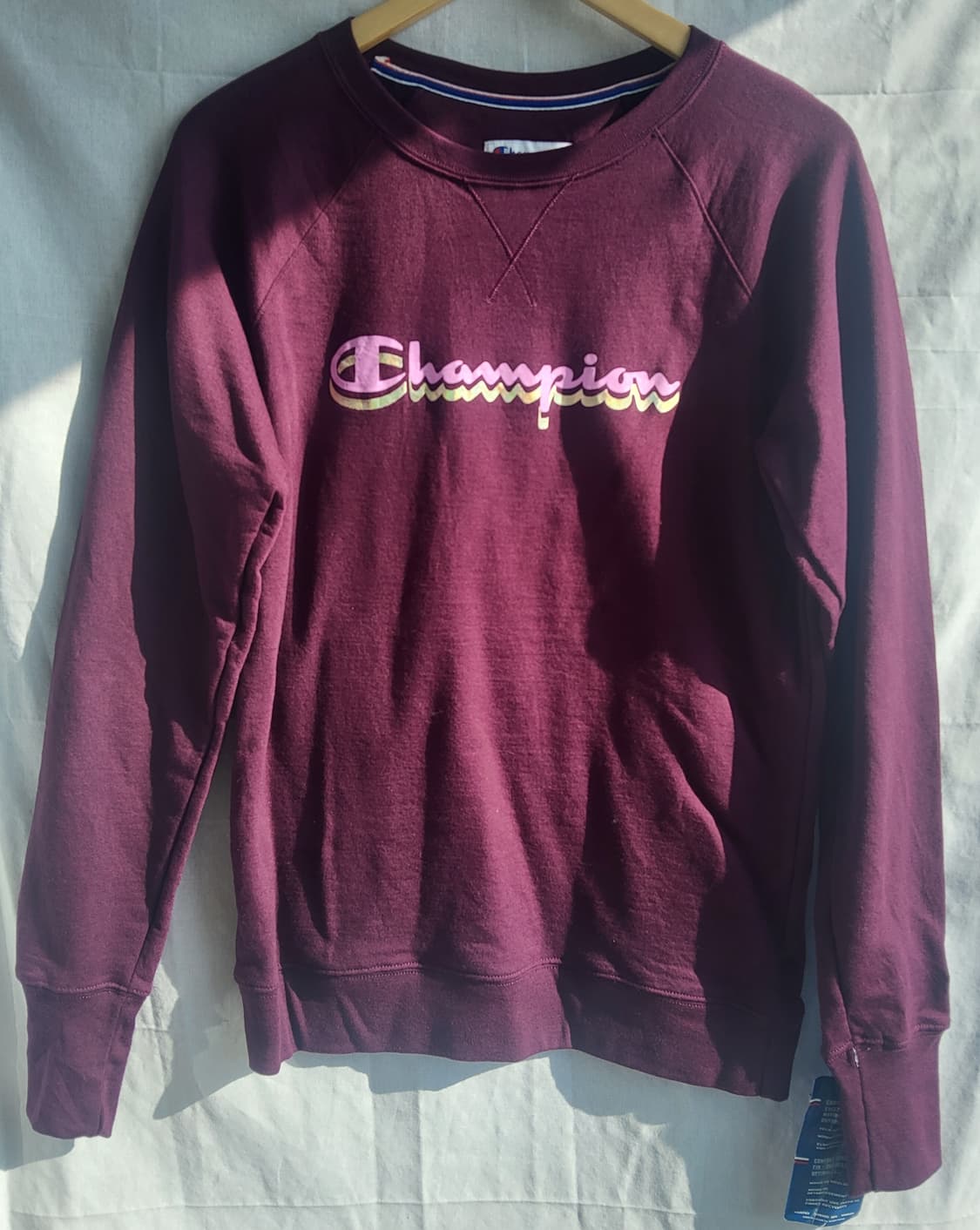 챔피온 미사용 기모 맨투맨 티셔츠 XL 남녀공용  상품이미지1