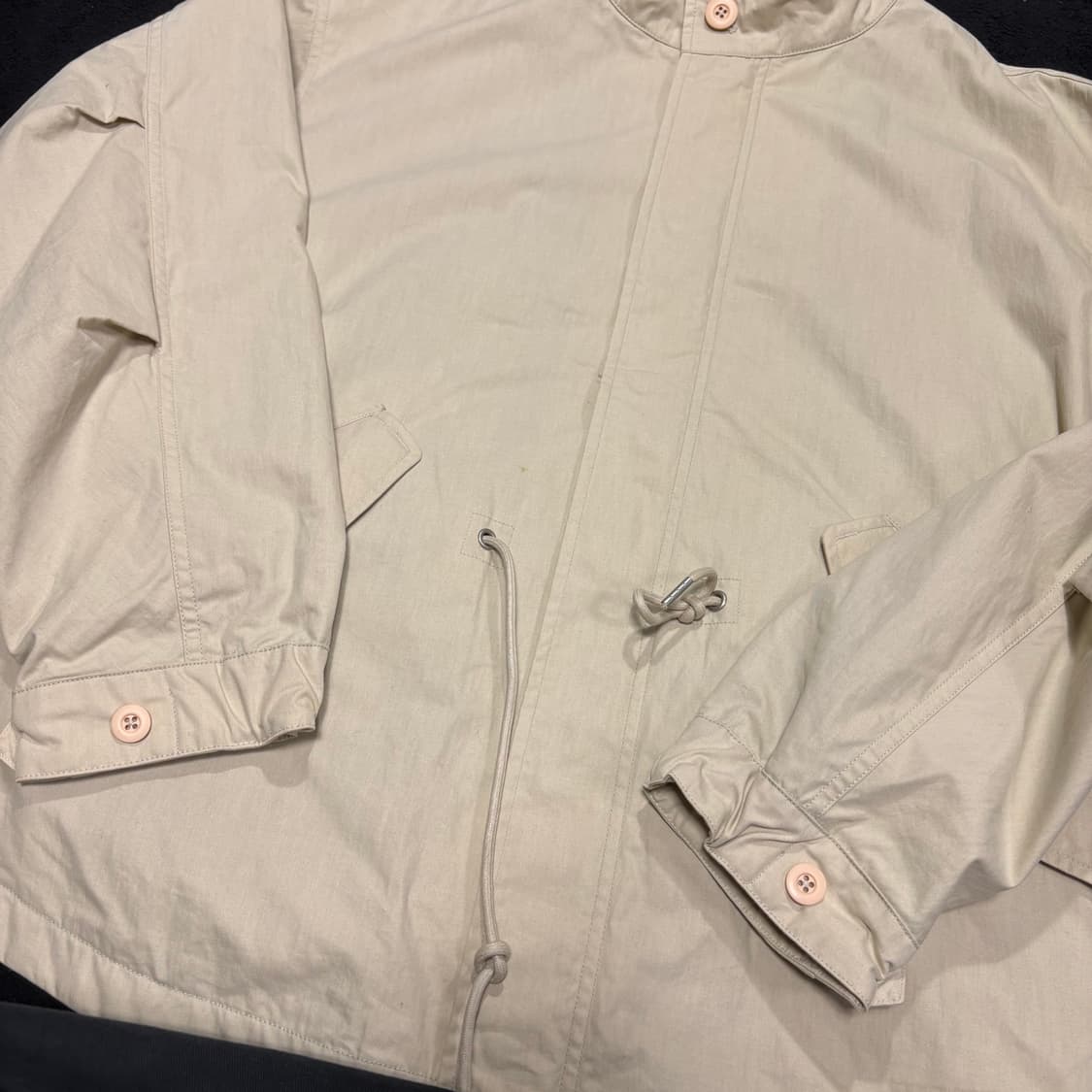 M 프리즘웍스 아이보리 M65 숏 야상 자켓 상품이미지3