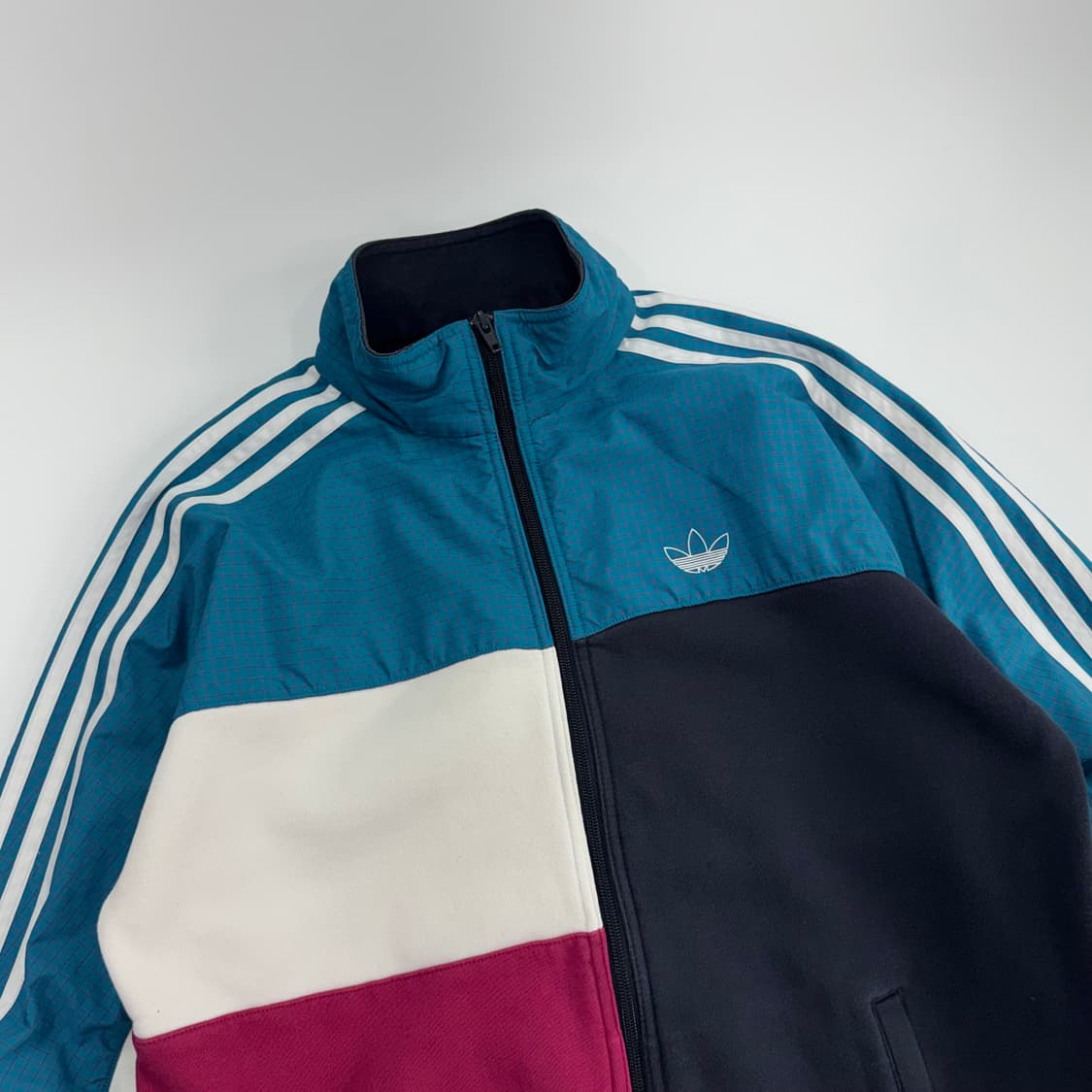 Adidas 아디다스 그린 배색 점퍼 상품이미지4