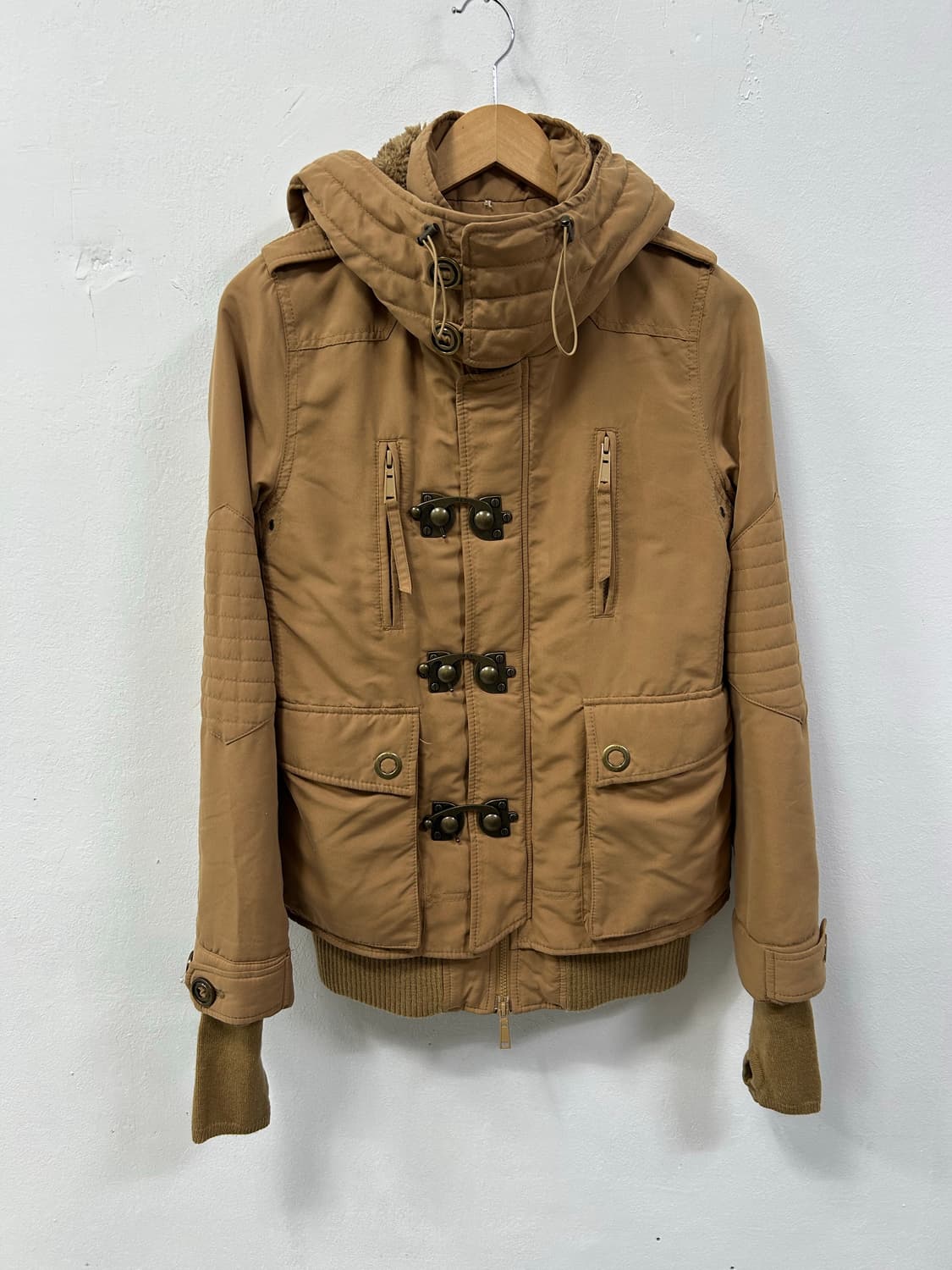 [SLY] y2k 머스타드 버클 야상 자켓 상품이미지5