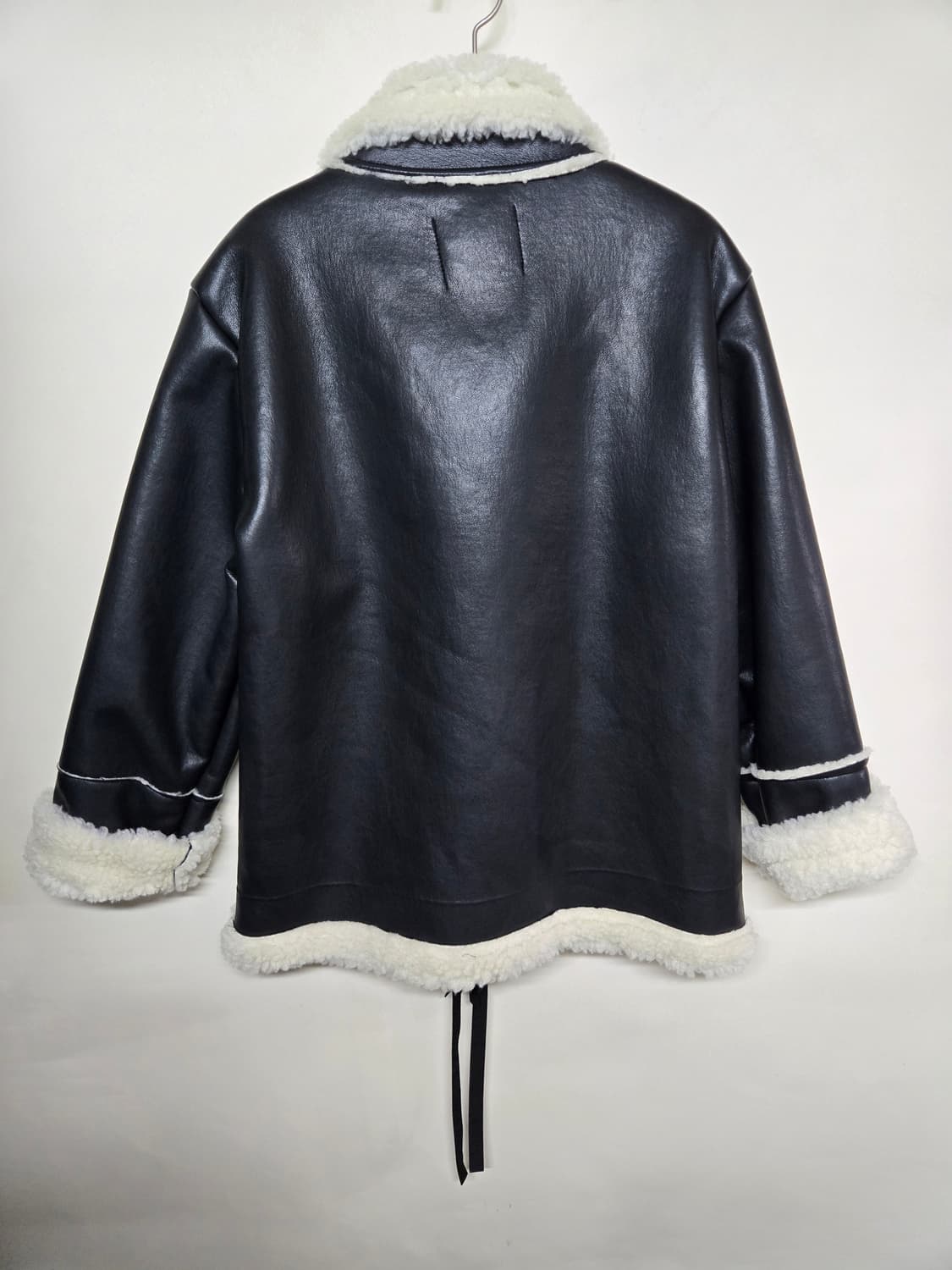 MOIFAIRE 리본 포인트 무스탕 자켓FREE 상품이미지2