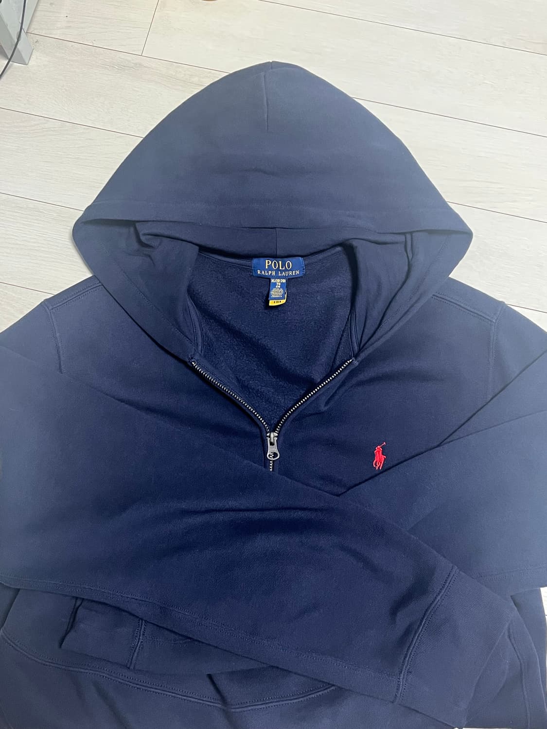 폴로 후드집업 M 상품이미지1