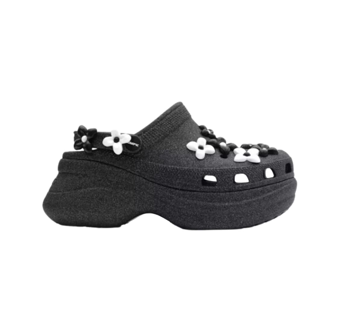 Crocs X SMFK bay clog black glitter 상품이미지1