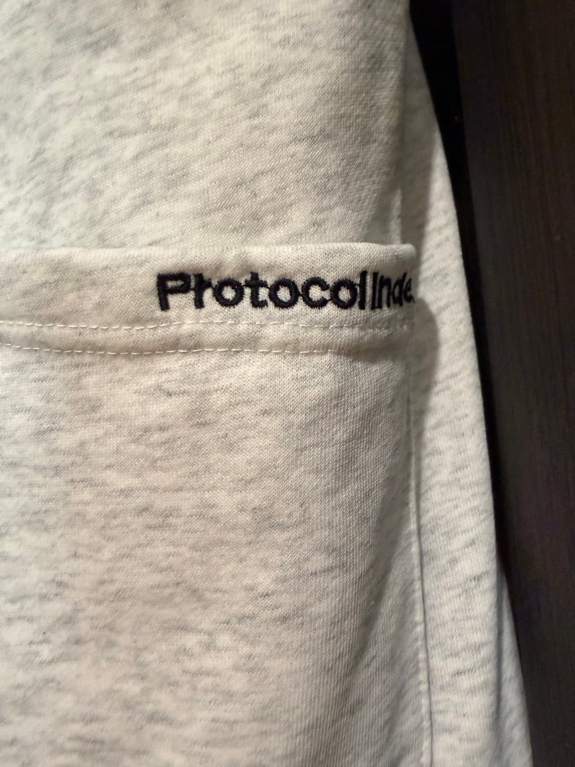 프로토콜 인덱스 화이트 멜란지 반바지 3사이즈 상품이미지5