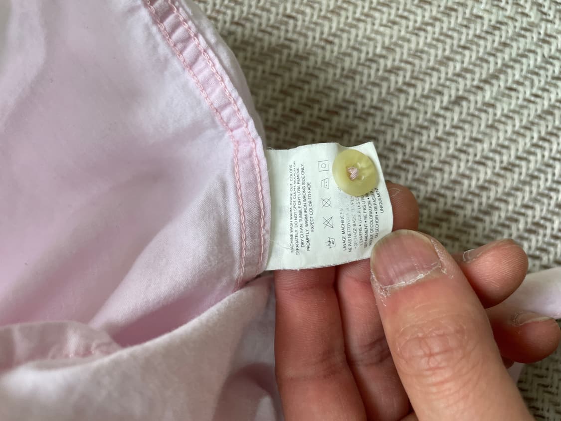 파타고니아 핑크 코튼 반팔셔츠  J04348 상품이미지9