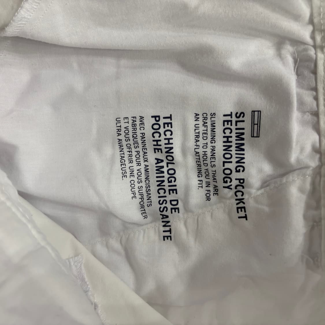 타미힐피거 흰색 바지 14사이즈 상품이미지8