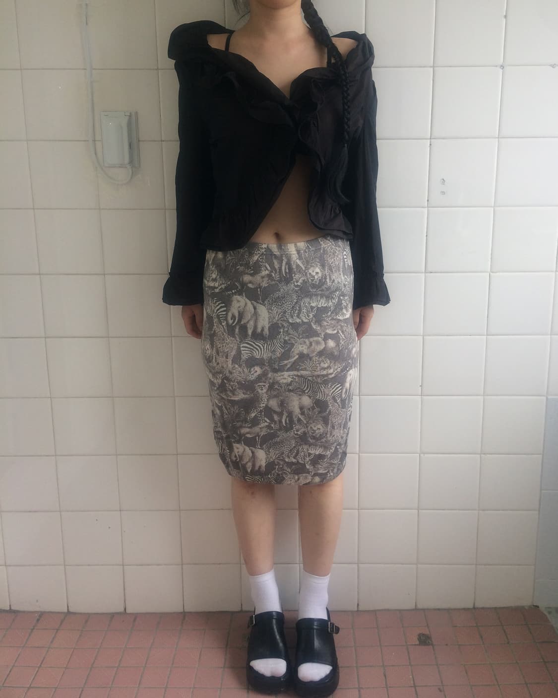 Glossy ruffle jacket 상품이미지9