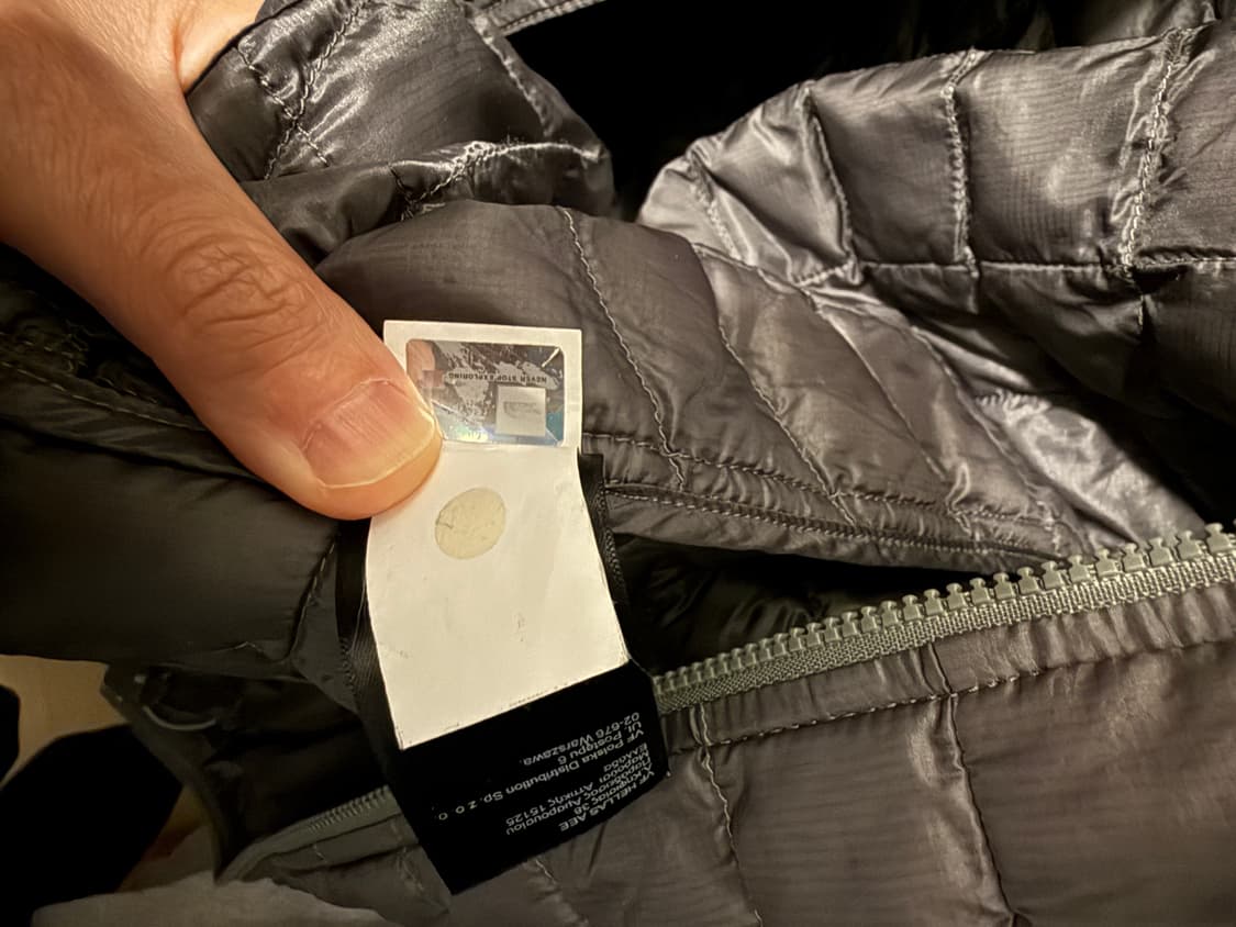 노스페이스 써모볼  초경량 패딩S 상품이미지6