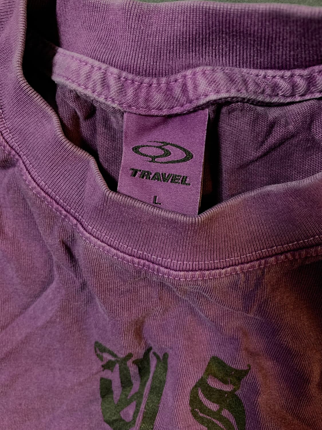 트레블 퍼플 반팔 L사이즈 상품이미지2