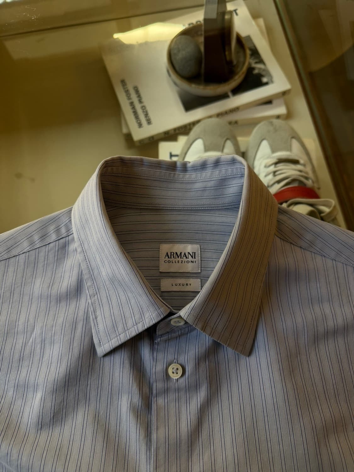 아르마니 꼴레지오니 드레스 셔츠 100 상품이미지5