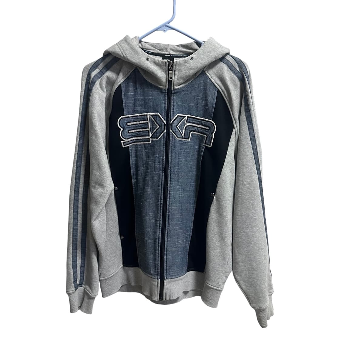 EXR y2k 대장 데님 후드집업 상품이미지2