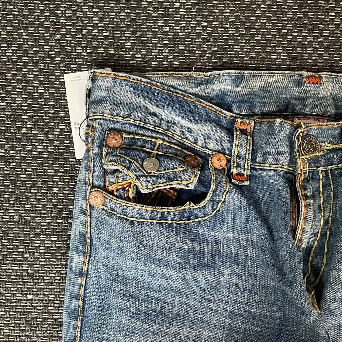 (34) 트루릴리젼 스티치포인트 데님 팬츠 상품이미지5