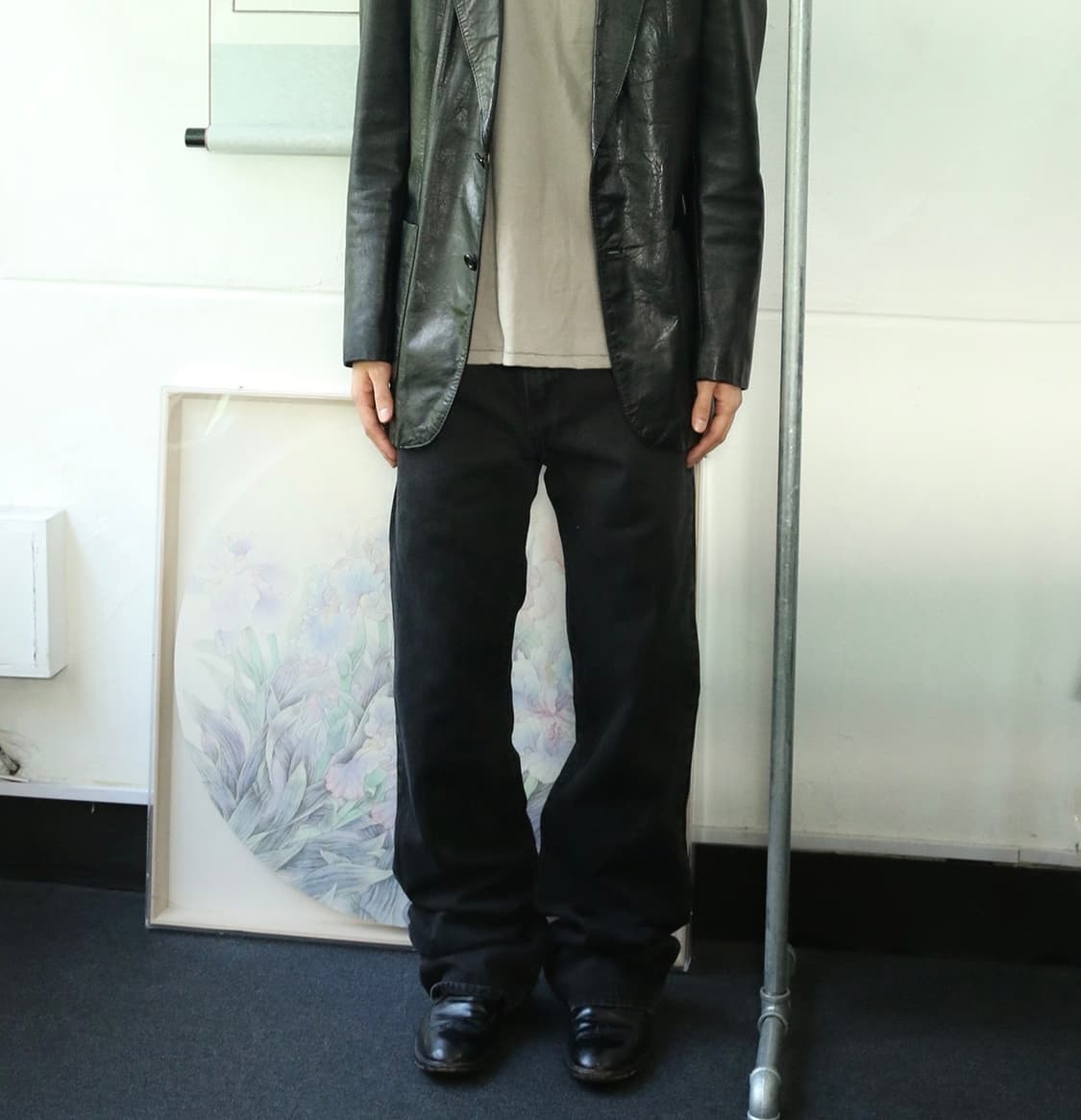 갭 블랙 부츠컷 팬츠 상품이미지1