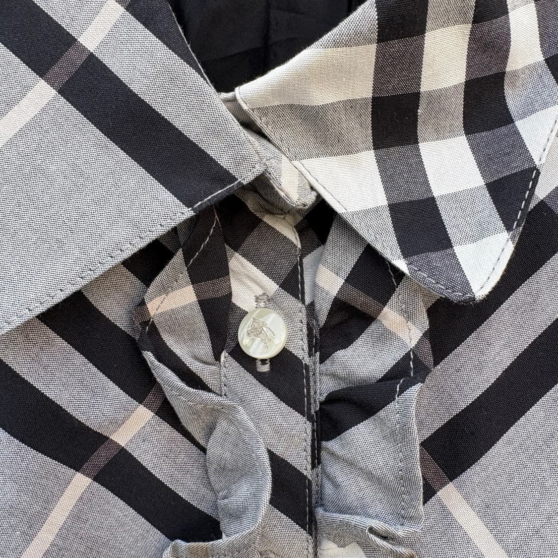 Burberry 버버리 체크 슬리브리스 나시 원피스 상품이미지4