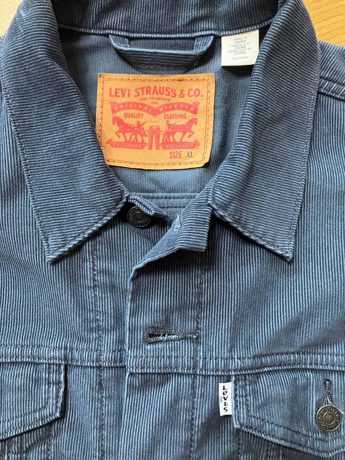 리바이스 코듀로이 타입 3 자켓 상품이미지2