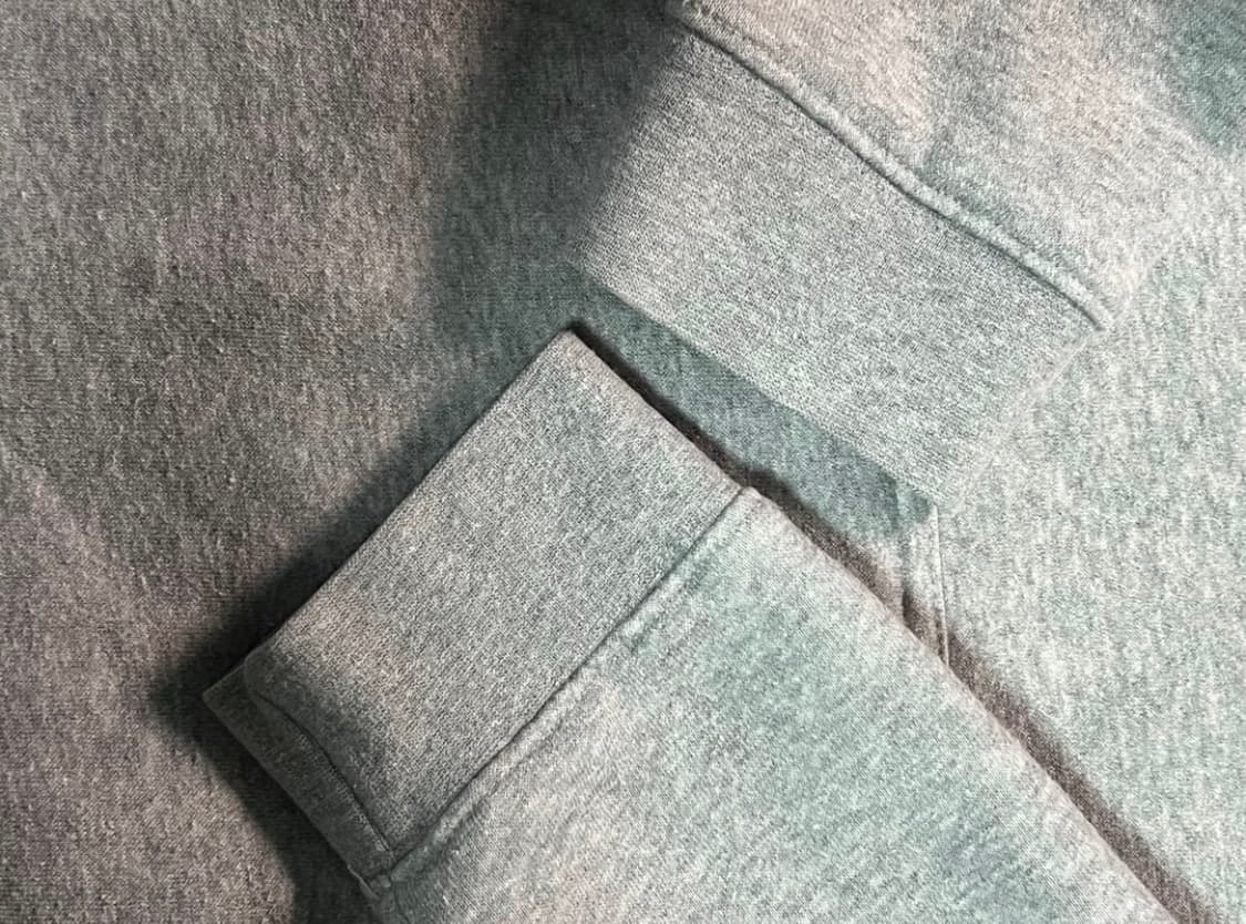 나이키 기모 후드티 M 회색 상품이미지3