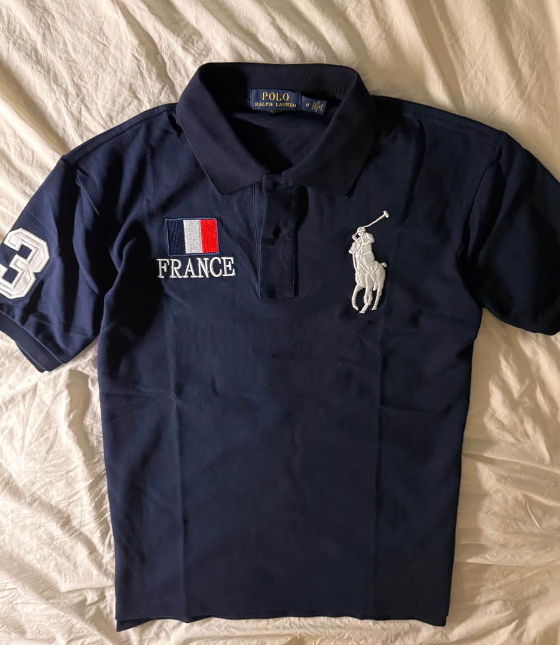 폴로 빅포니 프랑스 카라티 네이비 상품이미지2
