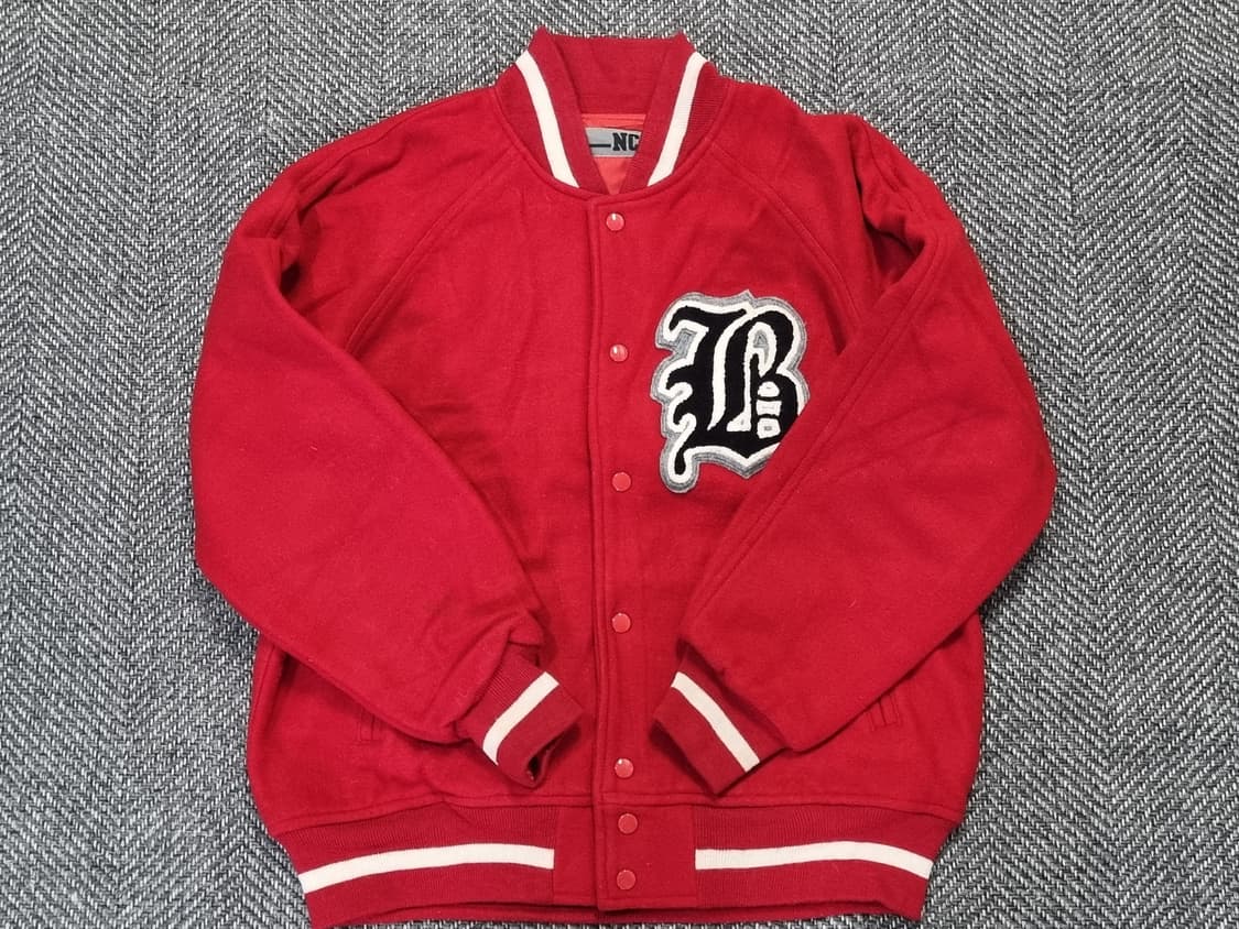 NCB Varsity Jacket (레드 스타디움 자켓) 상품이미지1
