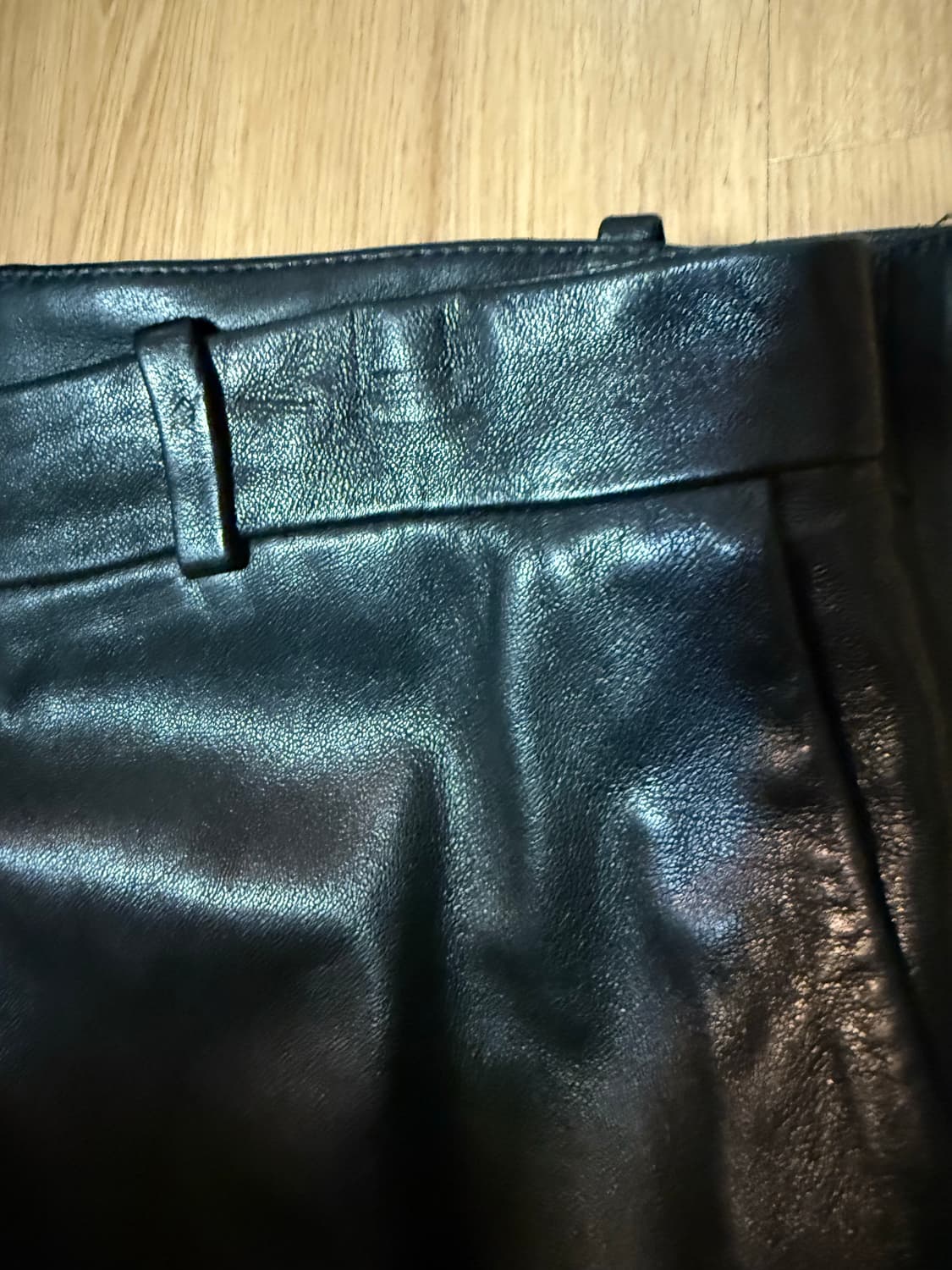 가격내림) 아르켓 Arket 리얼 가죽 반바지 38 상품이미지5