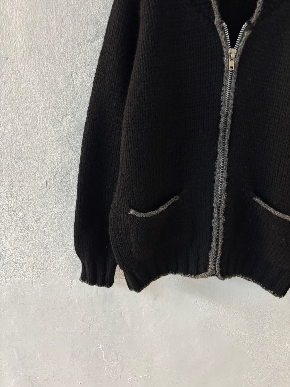 90s 빈티지 헤비울 코위찬 상품이미지5