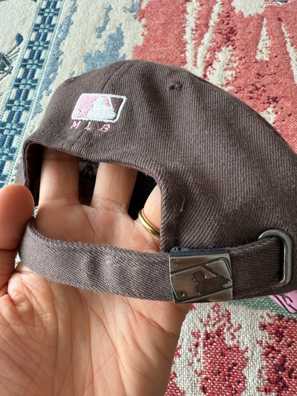 MLB 초코딸기 볼캡 상품이미지4