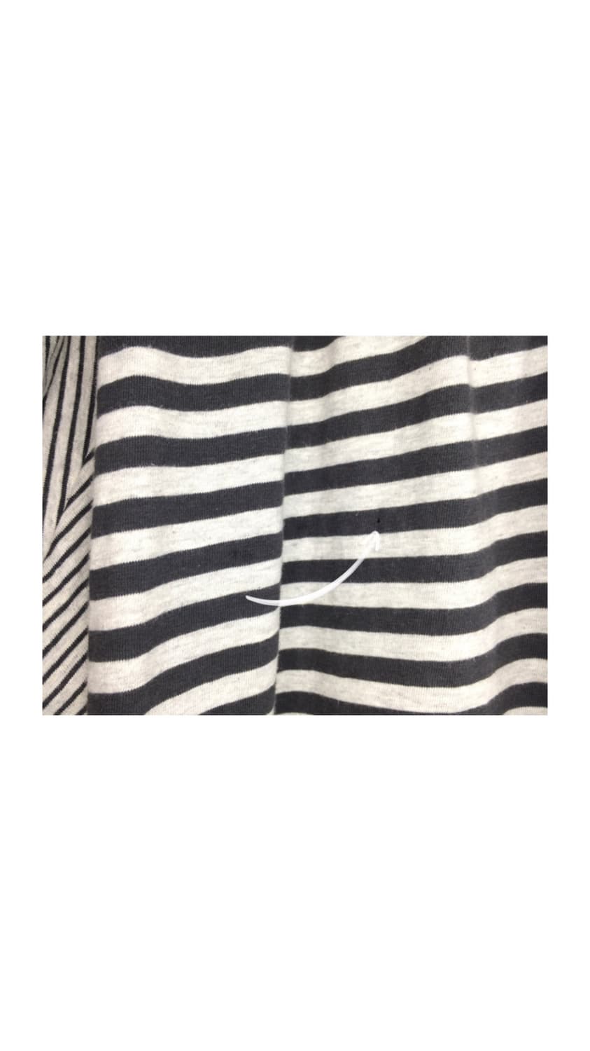 빈티지 스트라이프 퍼프 소매 티셔츠 상품이미지5