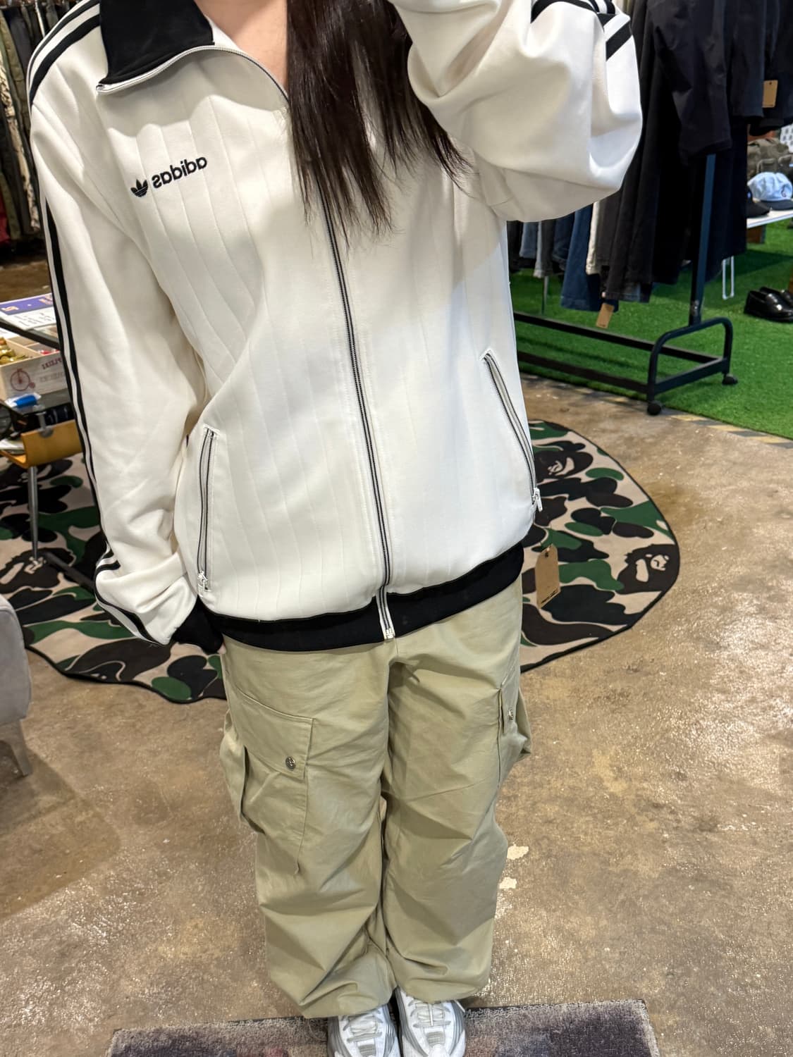 아디다스 베켄바우어 화이트블랙 져지 상품이미지3