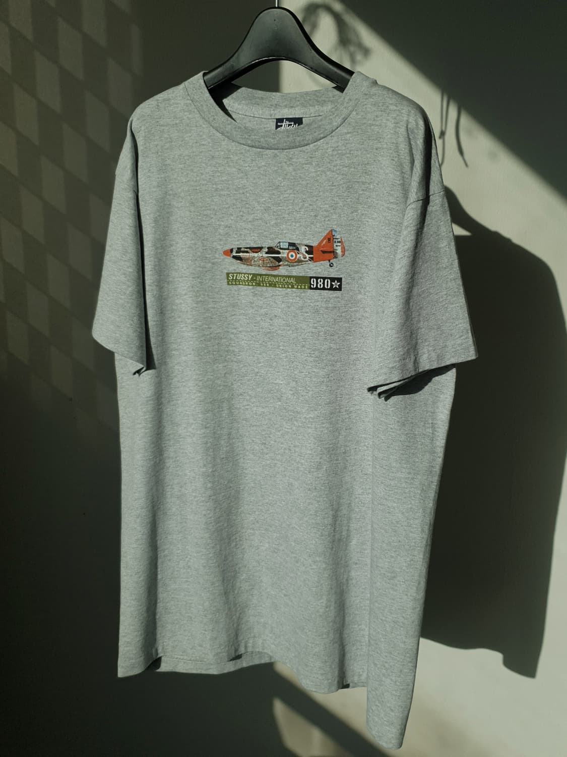 90s STUSSY print tee
 상품이미지9