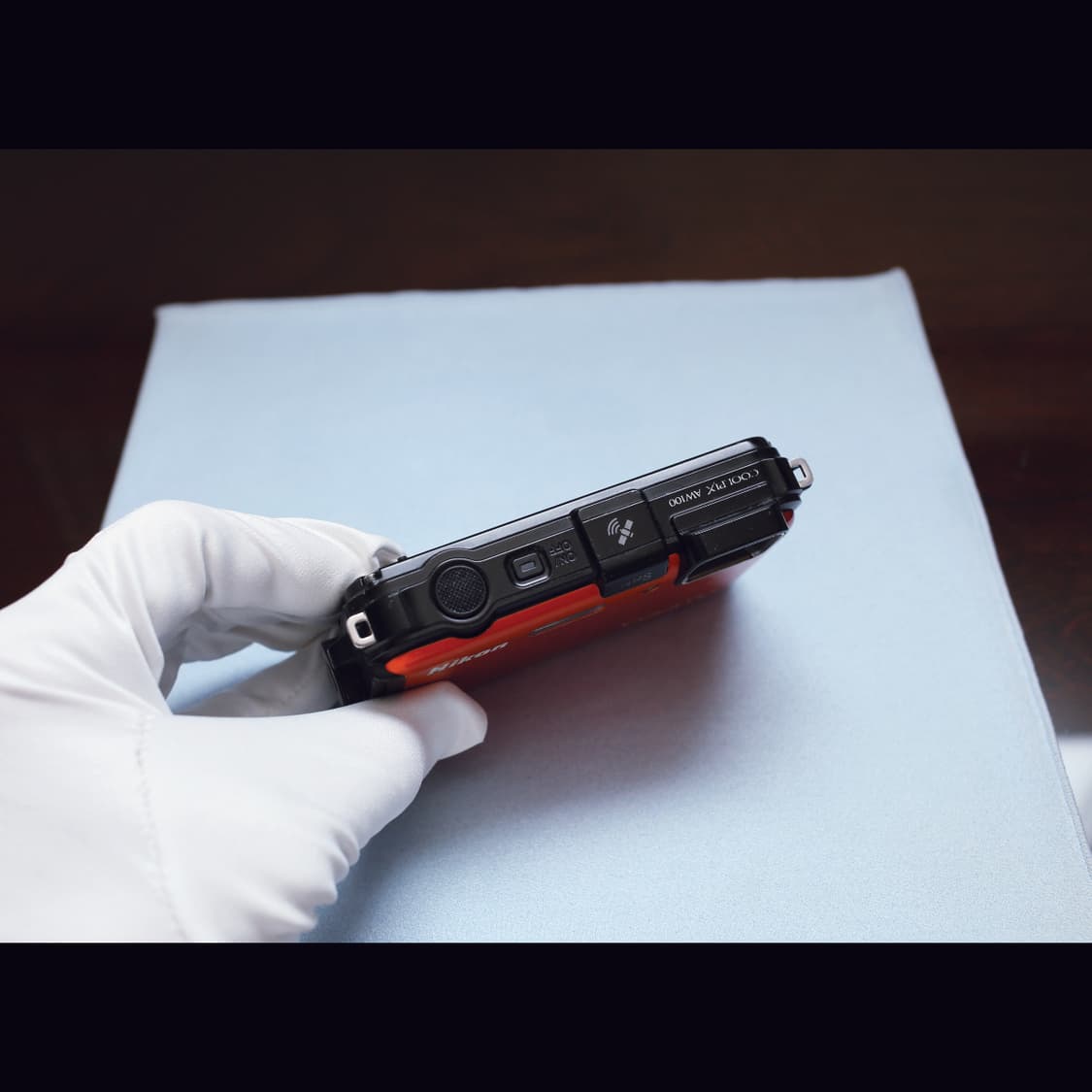 <레어><한글>니콘 쿨픽스 aw100 오렌지 빈티지 디카 상품이미지3