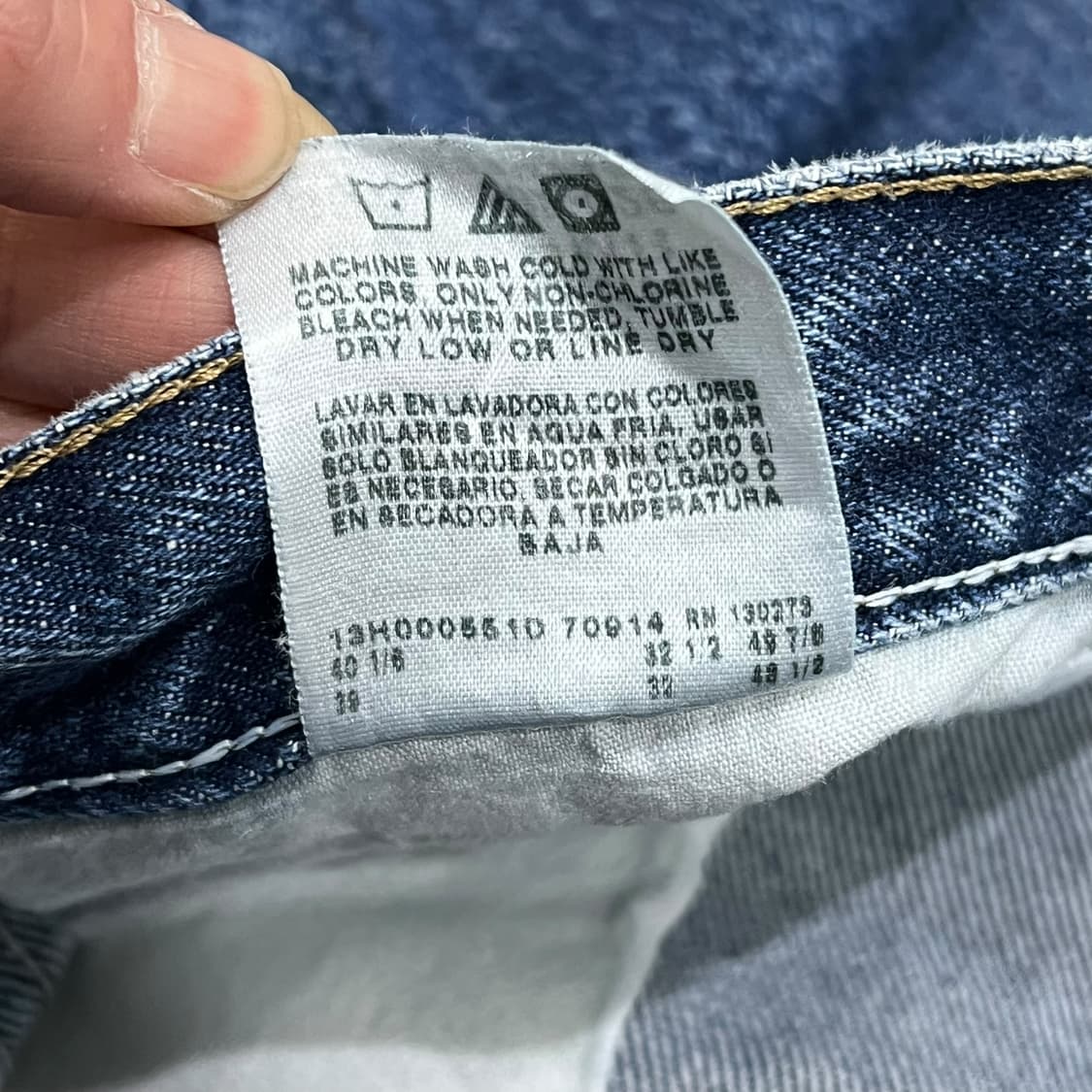 랭글러 워크 데님팬츠 s08349 상품이미지8