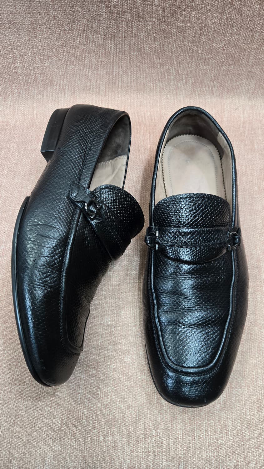 살바토레페라가모 265mm- 3E  간치니 버클장식 로퍼 상품이미지1