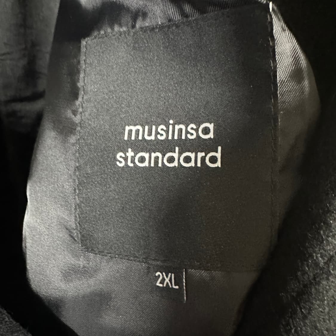 무신사 스탠다드 울 블렌드 부클 오버사이즈 발마칸 코트 상품이미지3