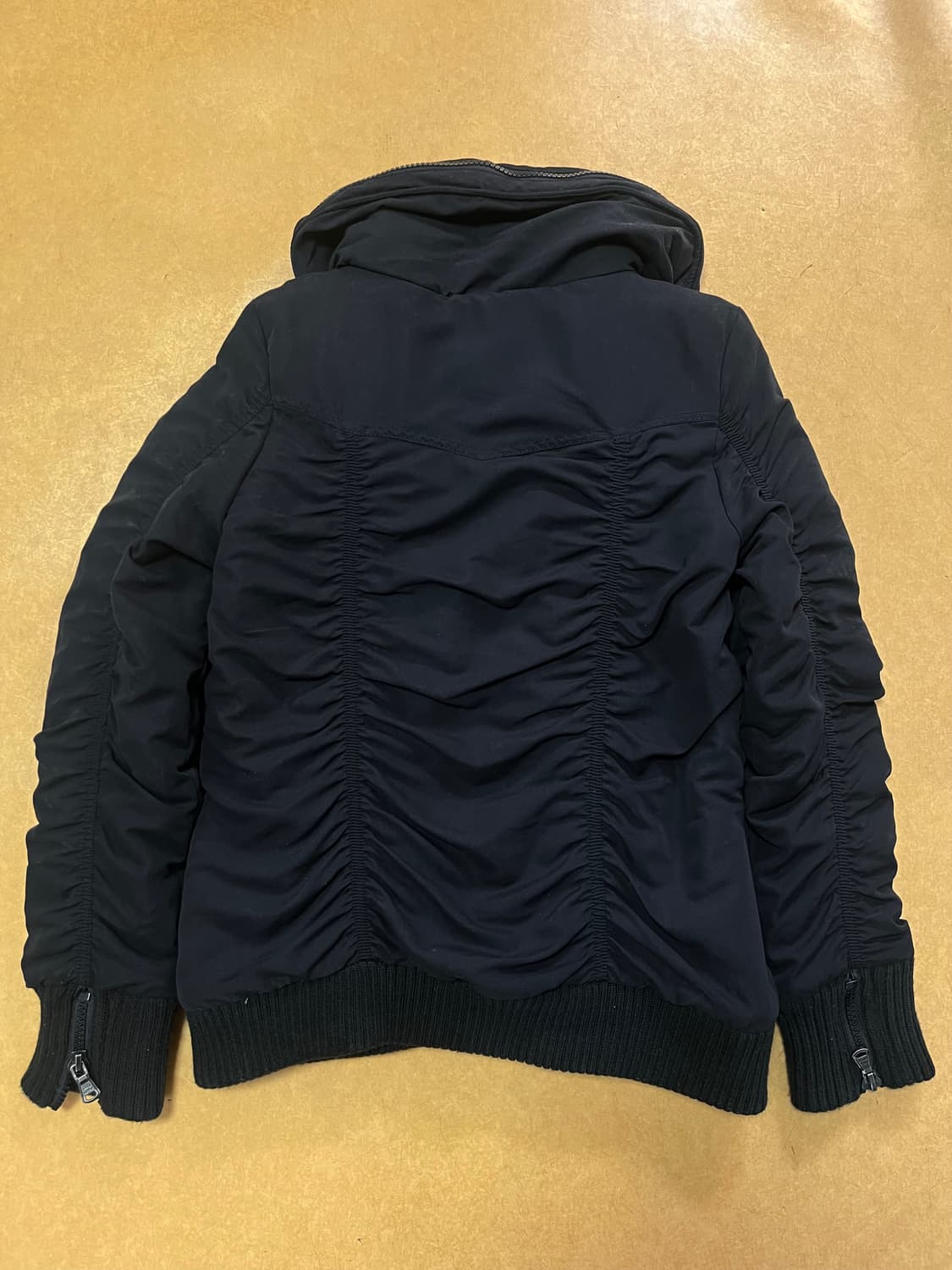 디그딥 블랙 셔링 와투케 펑크 집업 패딩 야상 상품이미지5